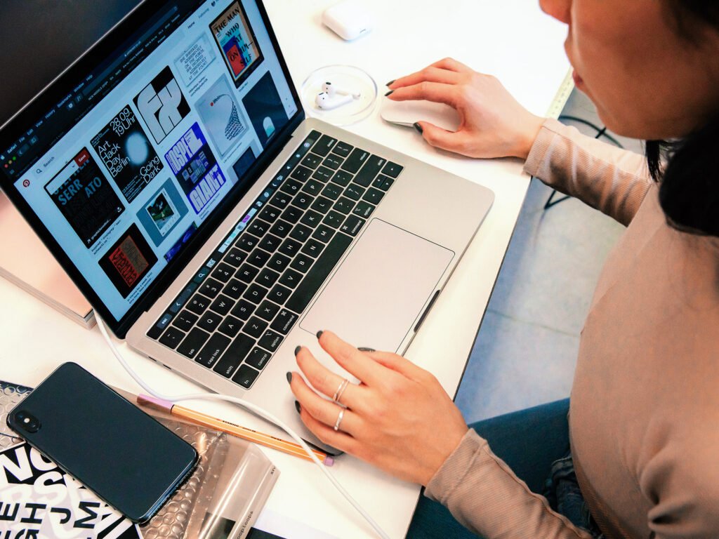 Elements of an author website